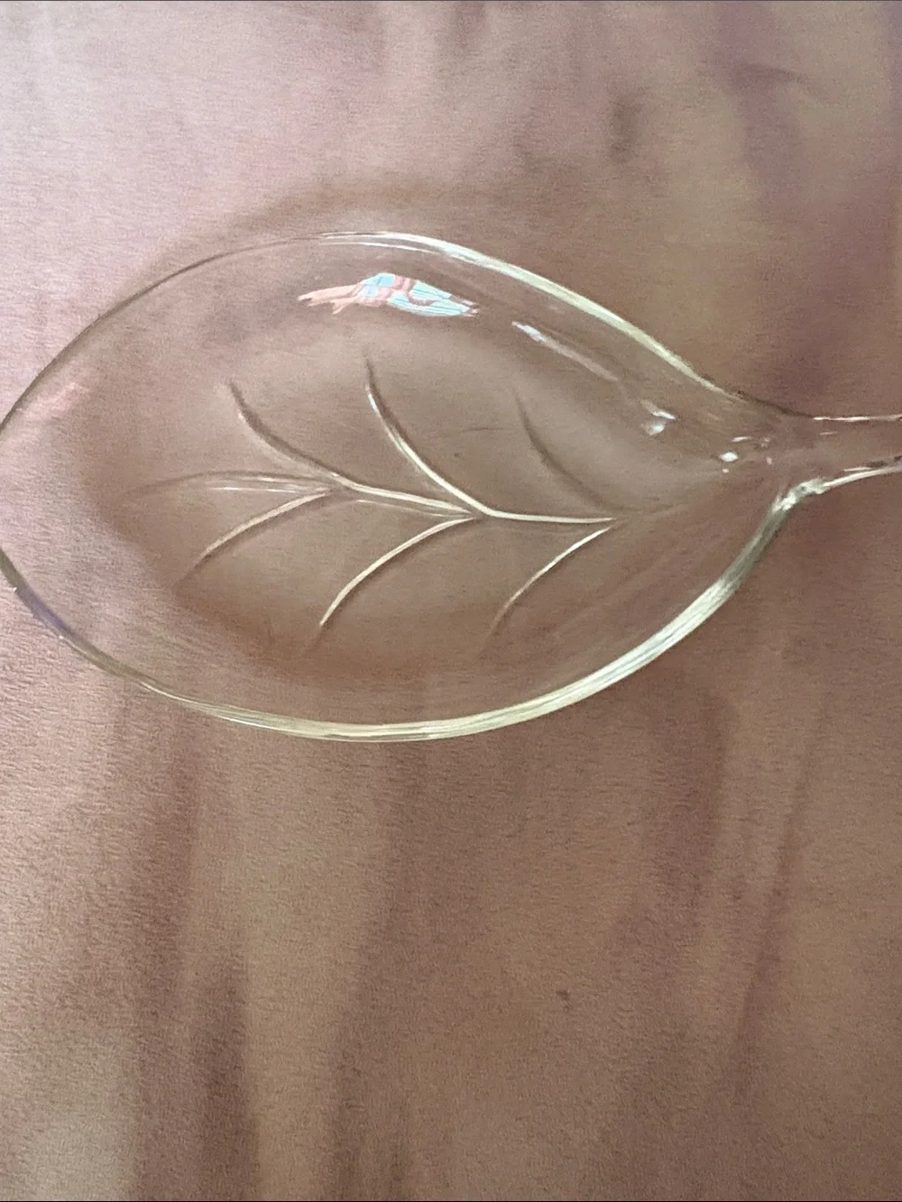 Vintage Hazel Atlas Leaf Serving Dish -